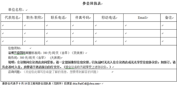 中国电池工业协会氢能与燃料电池分会成立大会暨2021氢能与燃料电池技术及应用国际峰会第二轮通知